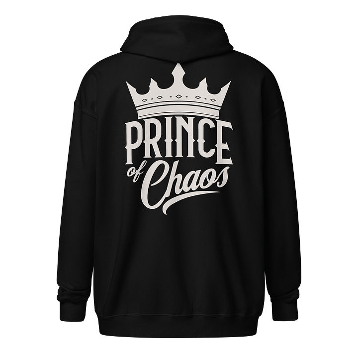 Prince of Chaos Zippered Hoodie product image (2)