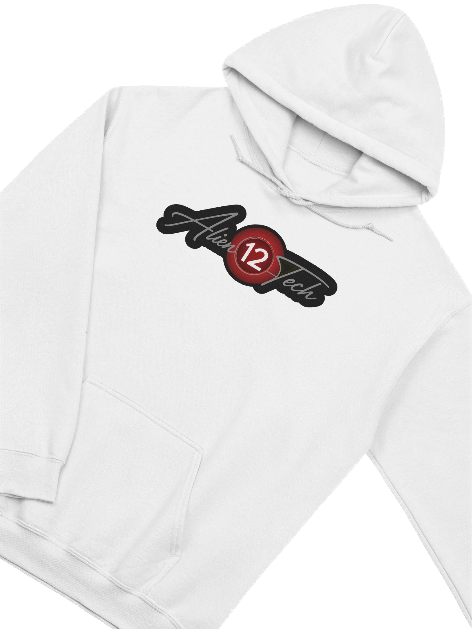 Alien 12 Tech Hoodie | White 12 | Core Drop product image (3)