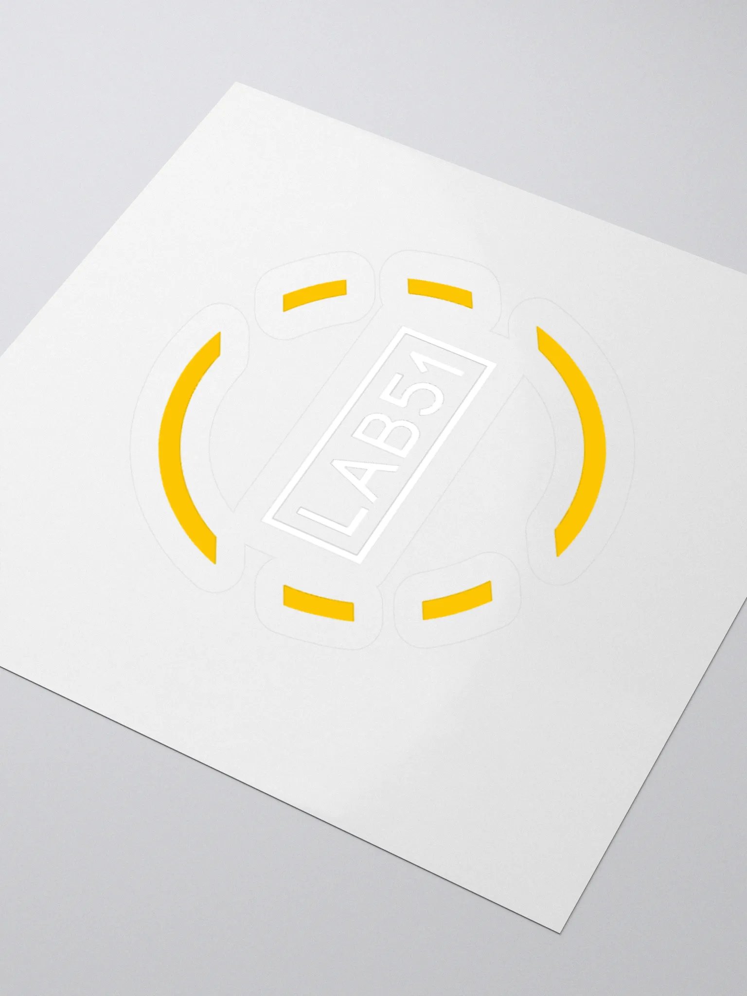 Classic logo sticker product image (3)