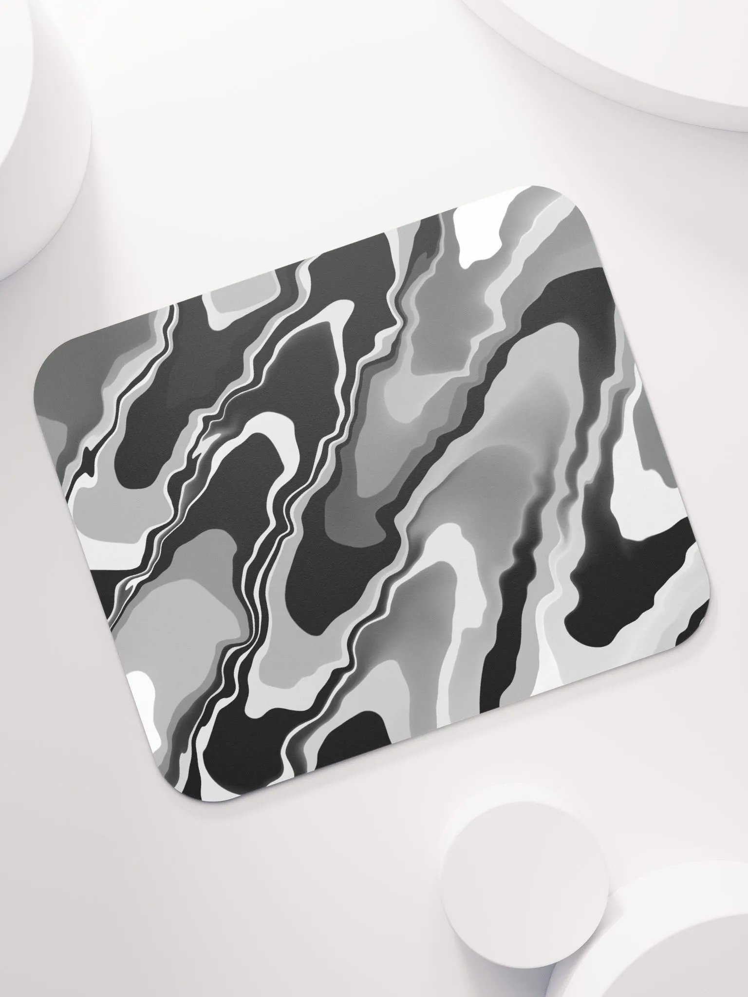 Liquid Design Mousemat (black & white) product image (7)
