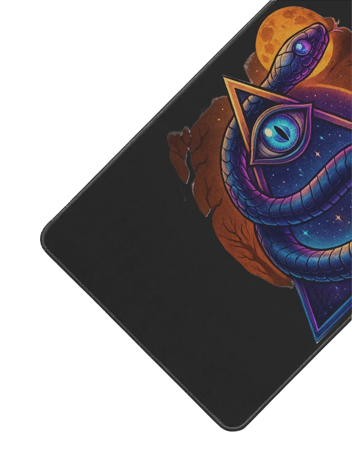 MIDNIGHT GROVE DESK MAT – 12"x22" [BLACK BACKGROUND] product image (2)