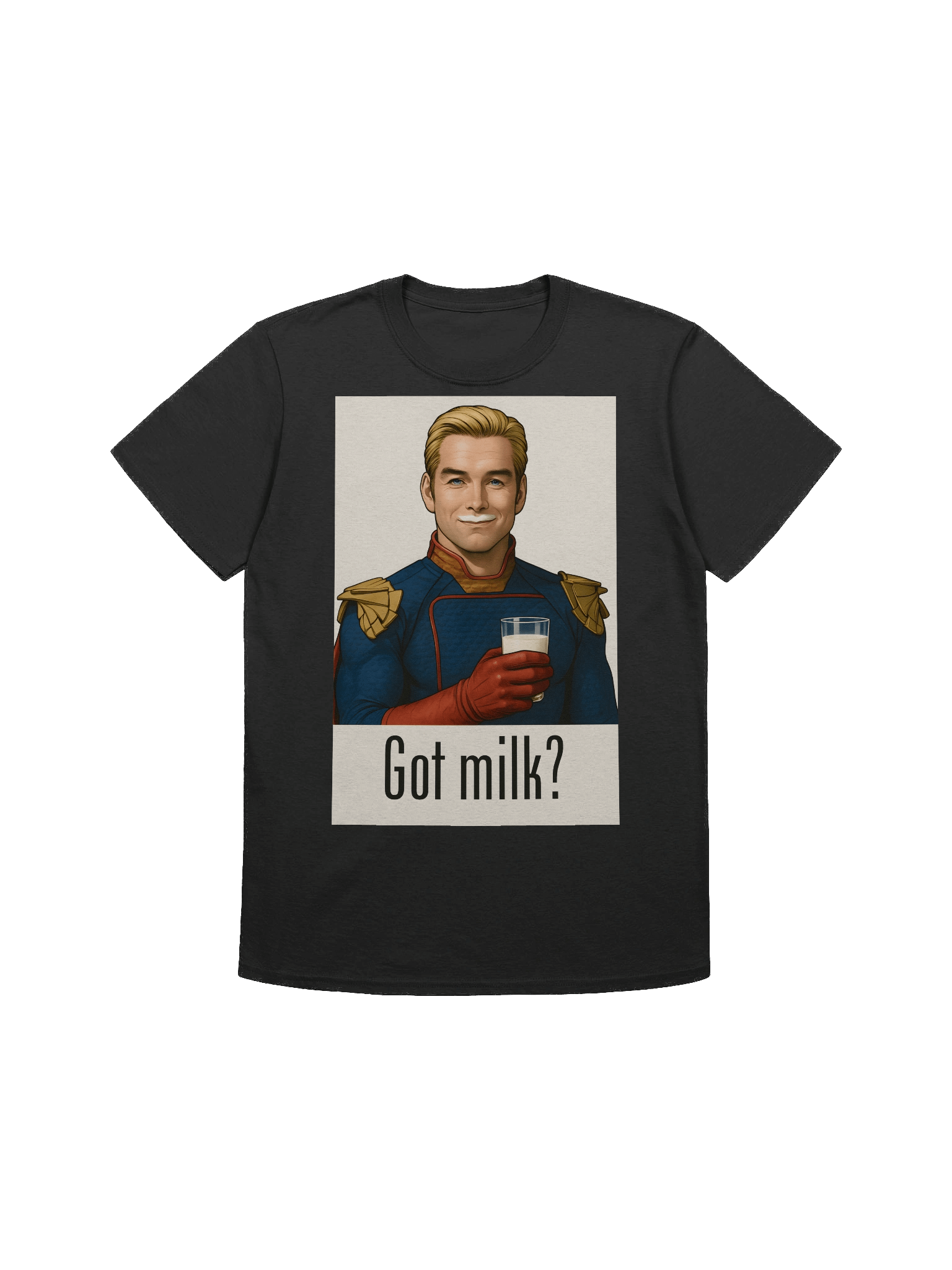 Homelander "Got Milk?" Parody T-Shirt | The Boys Inspired Funny Superhero Tee product image (1)