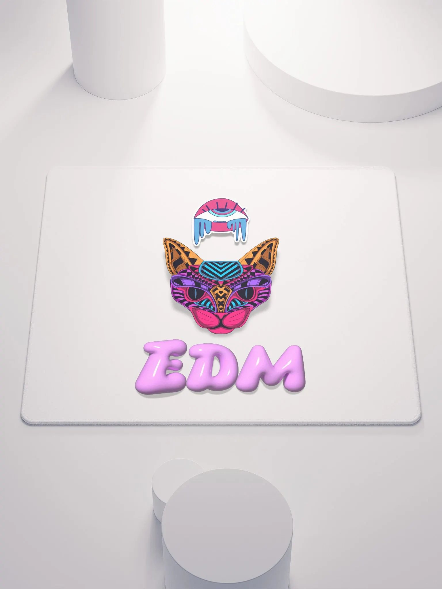 Eye <3 EDM Gaming Mouse Pad product image (1)
