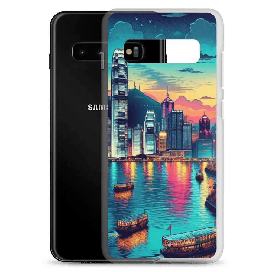 Clear Case for Samsung® | AI Design Hongkong city product image (20)
