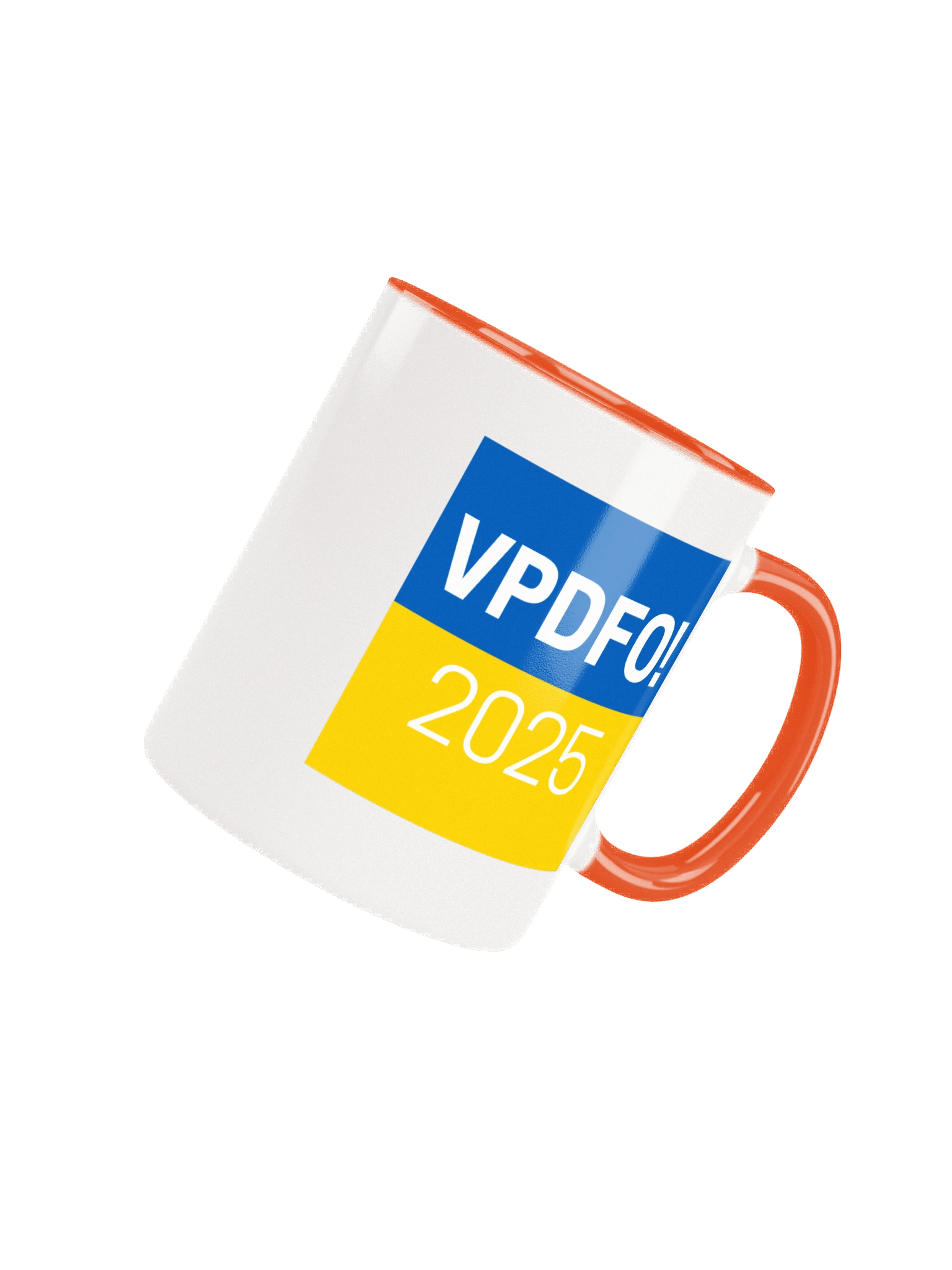 VPDFO 2025! Ukraine flag mug product image (4)