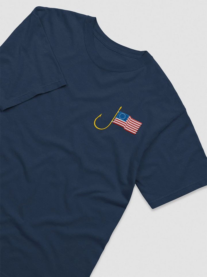 Hooked On Freedom Embroidered Tee product image (1)