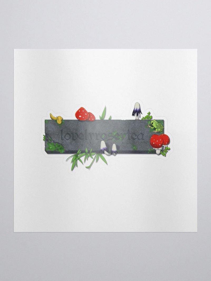 Rosey logo sticker