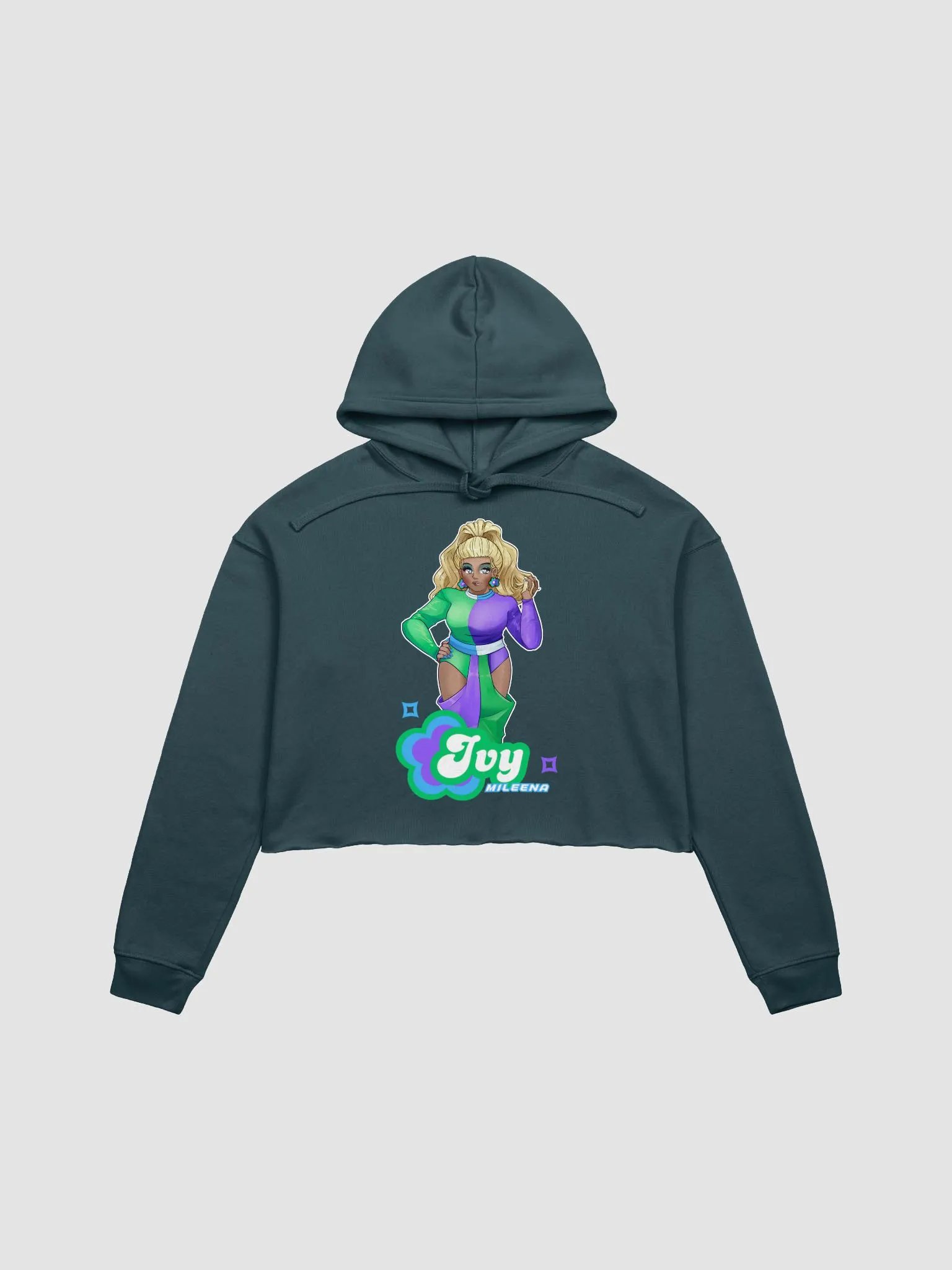 Joyful Bliss Collection: CropTOP Hoodie product image (4)