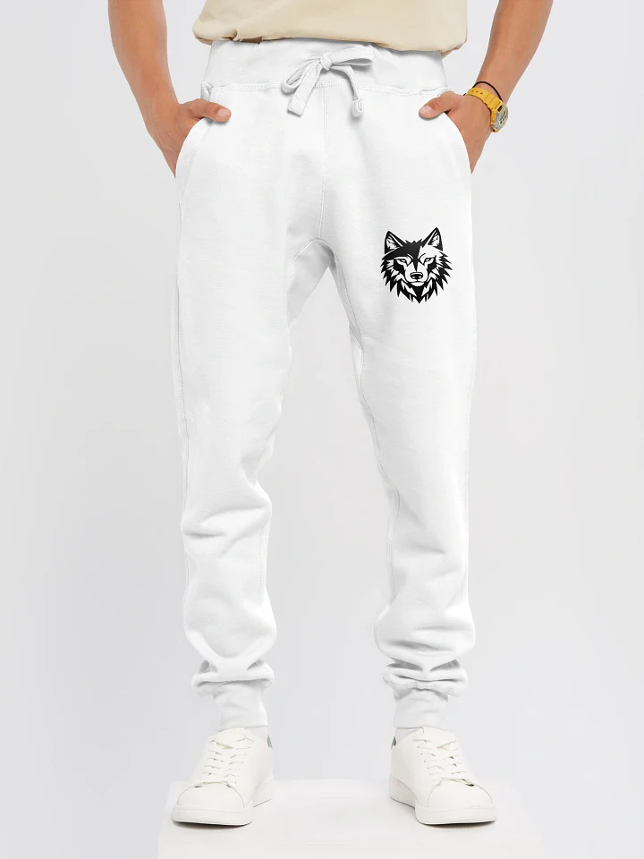 Wolf Head Embroidery Lane Seven Fleece Joggers product image (1)