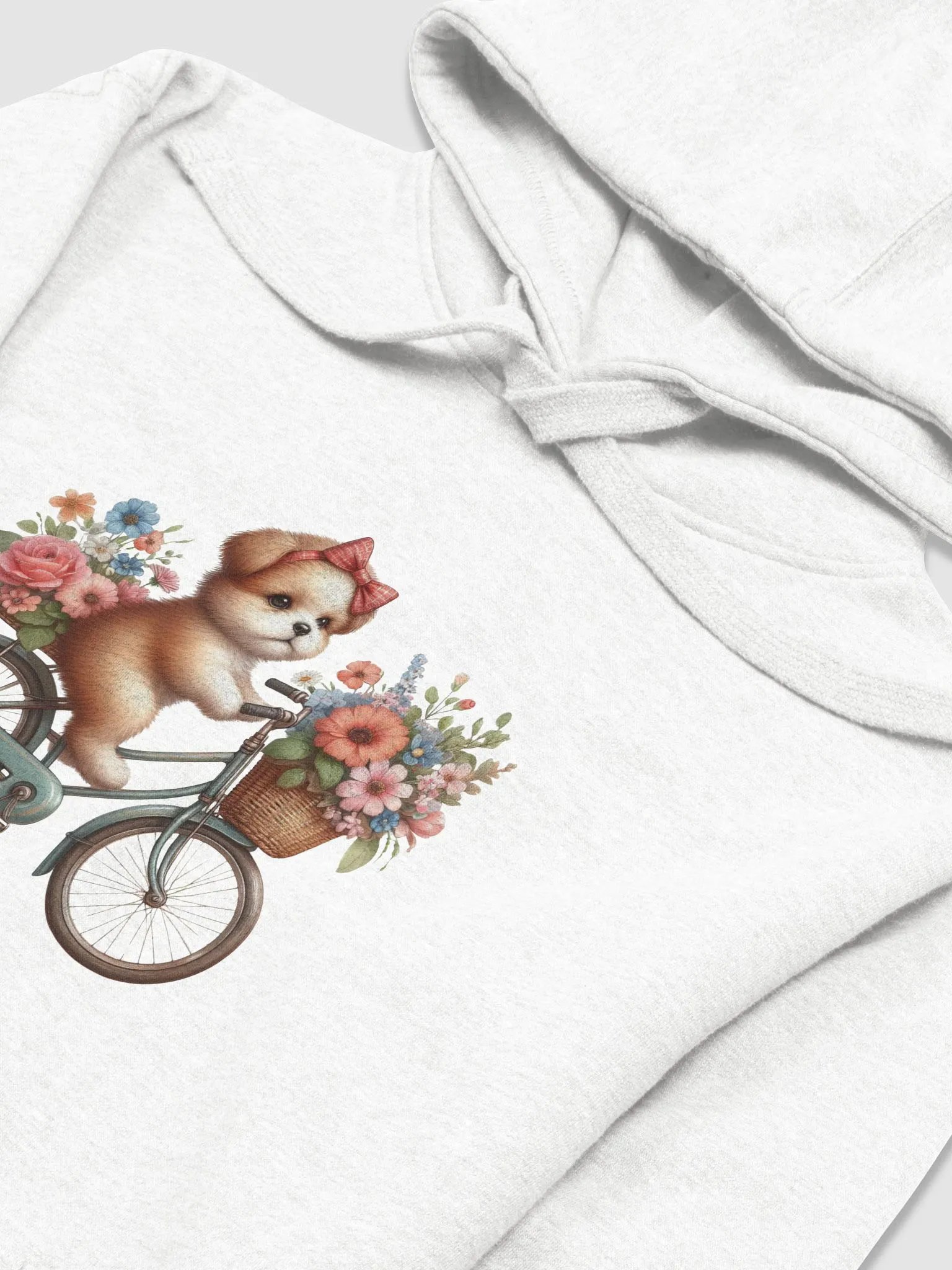 Puppy Love Bicycle Hoodie product image (3)