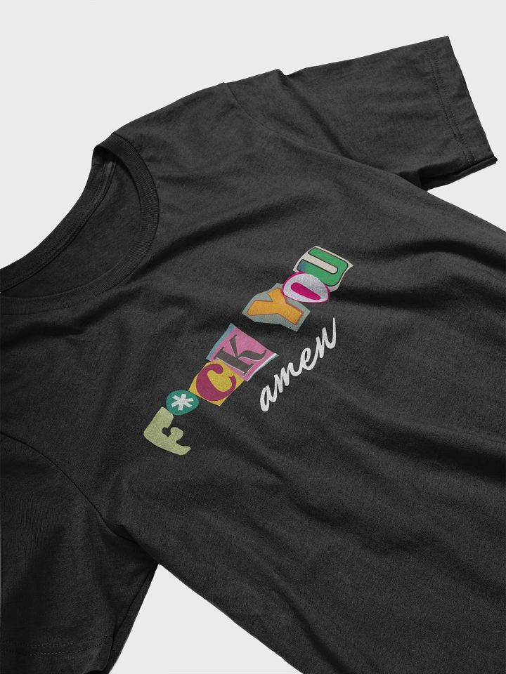Ransom Note: F U. Amen (censored) product image (1)