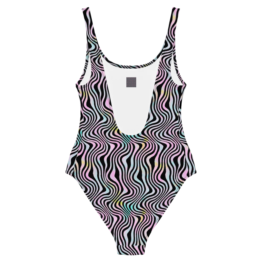 Full swimming costume ladies spiral design product image (7)