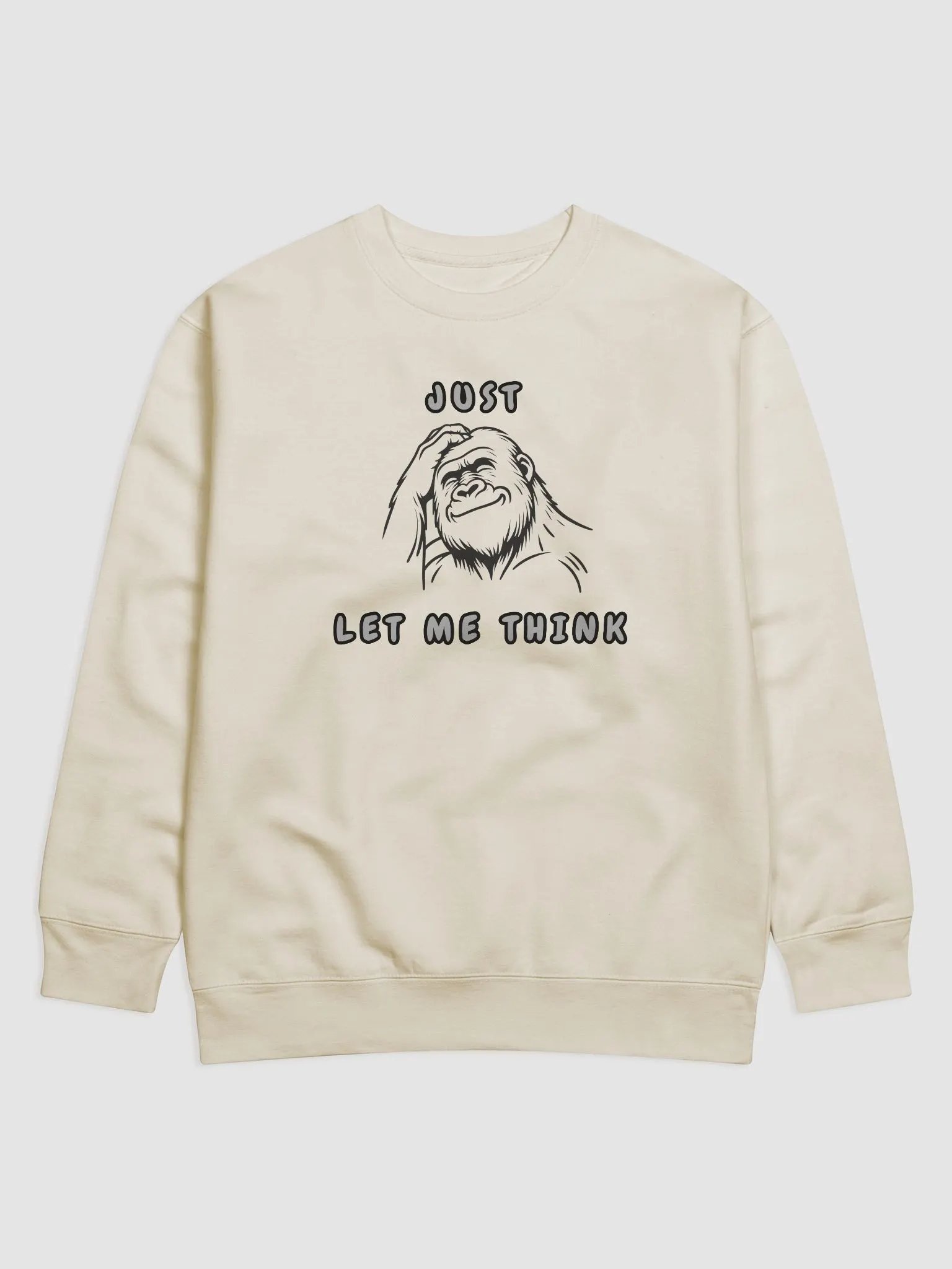 Contemplative Gorilla Premium Sweatshirt product image (1)