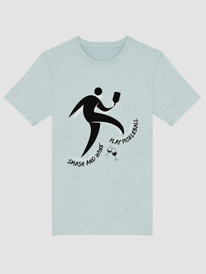 Smash and Wine Pickleball Ultrasoft T-Shirt product image (1)