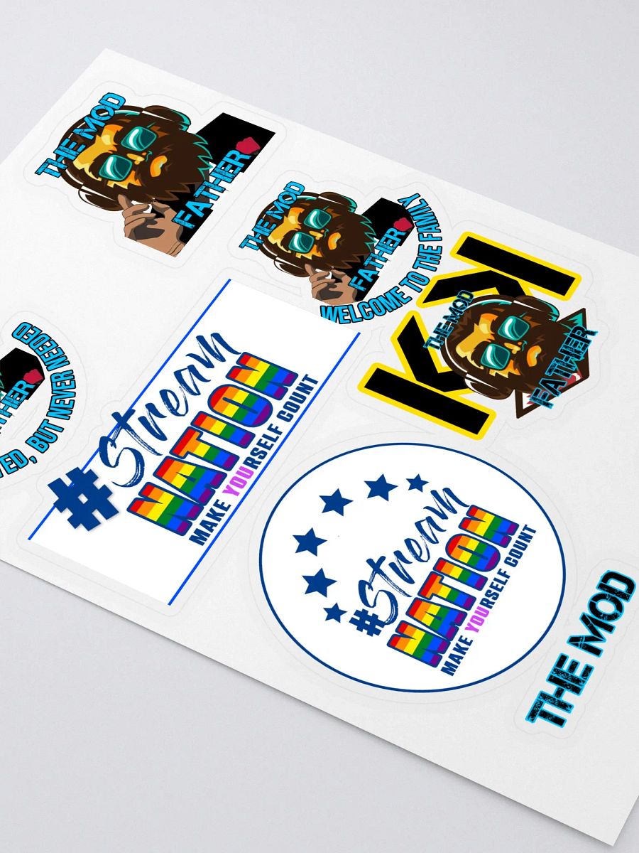 MOD FATHER Sticker Sheet Set product image (2)