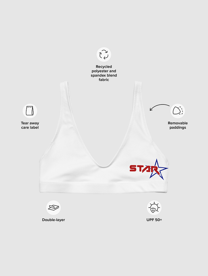 [star011merch] Recycled padded bikini top product image (2)