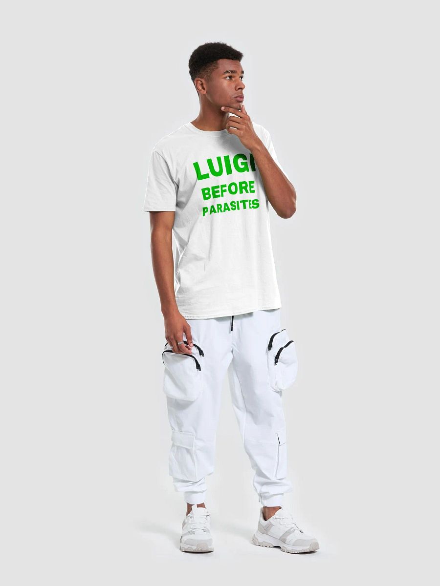 LUIGI BEFORE PARASITES T-Shirt product image (2)