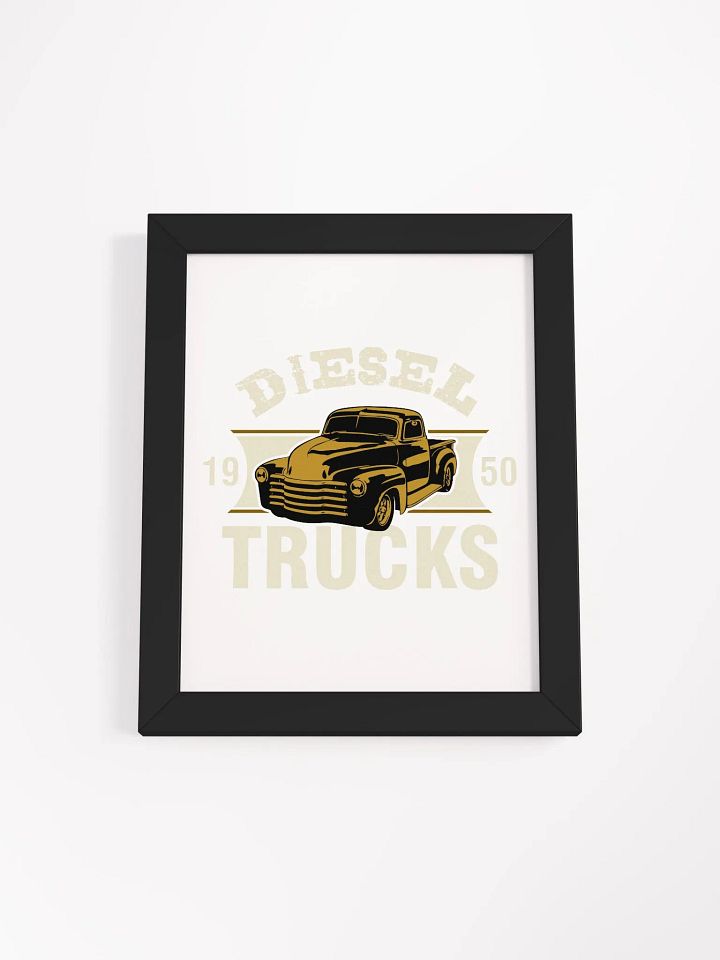 Vintage Diesel Trucks Poster product image (4)
