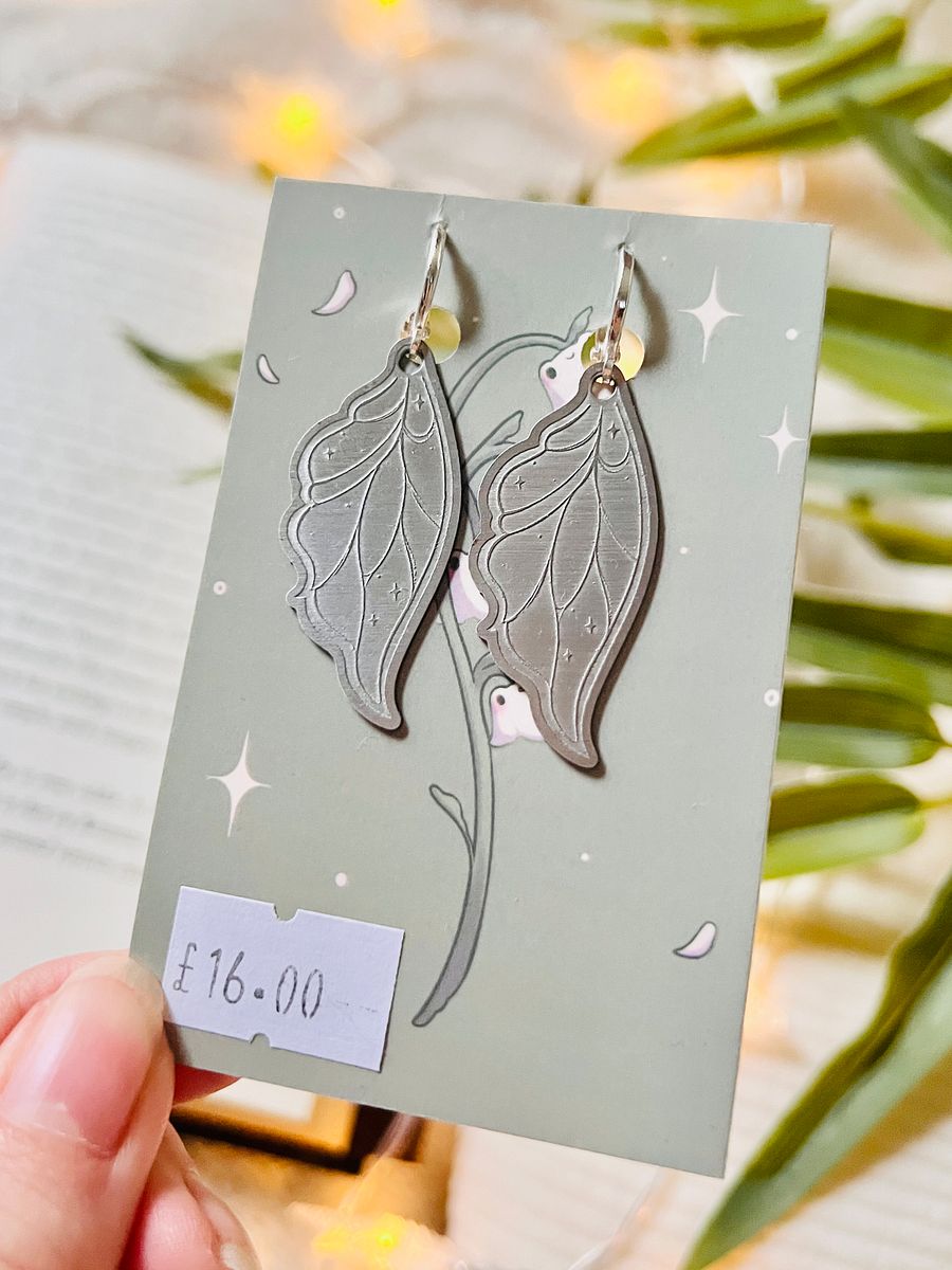 Faeriecore Wing Earrings product image (6)