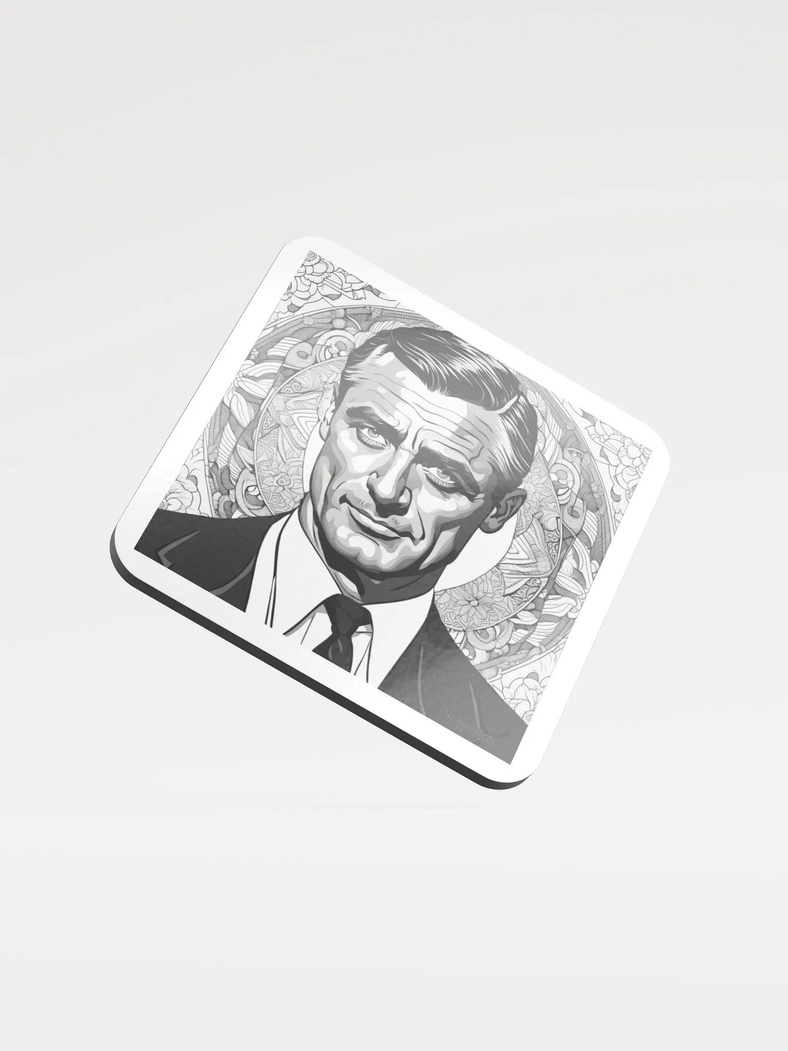 Elegance in Monochrome Coasters product image (1)
