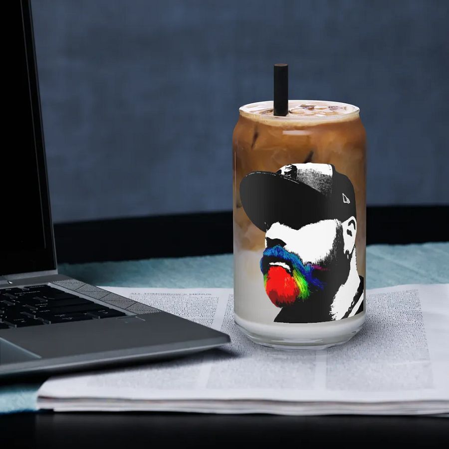 RainbowBeard OG Can-Shaped Glass product image (3)