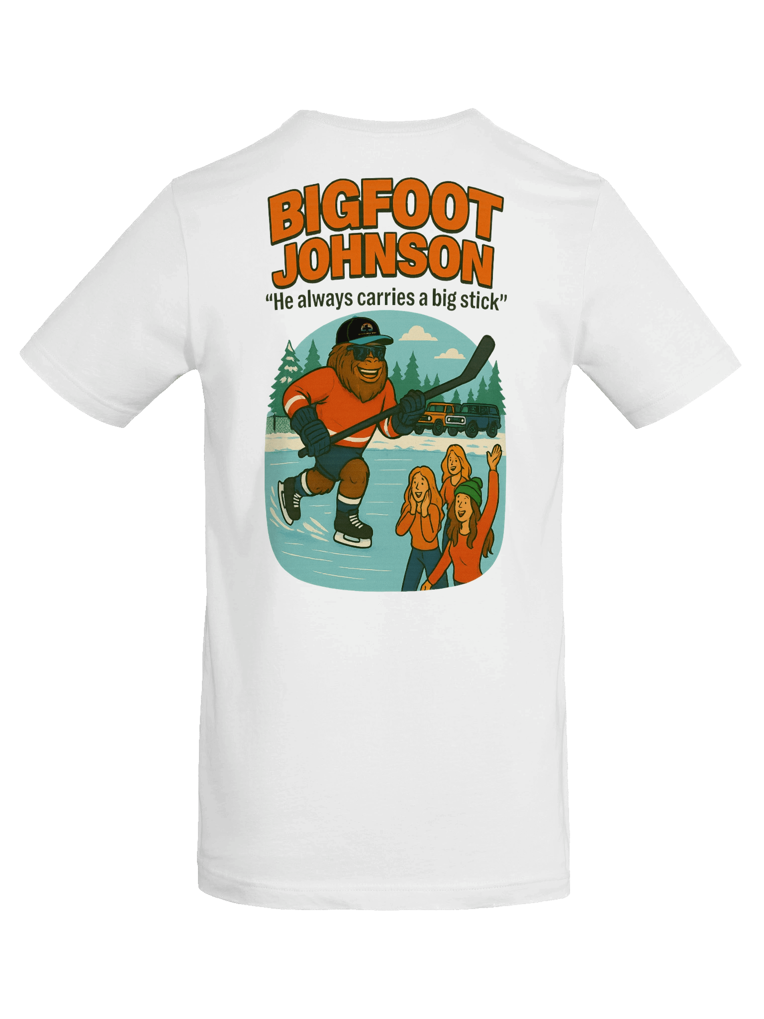 Bigfoot Johnson Big Stick Tee (White) product image (8)