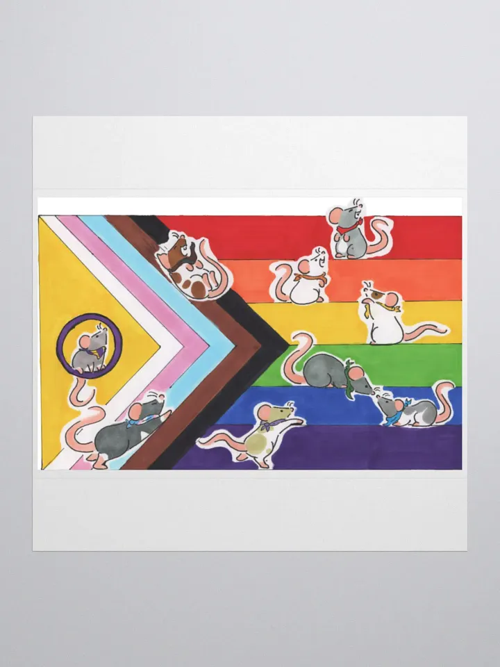 Pride Rats Sticker product image (4)