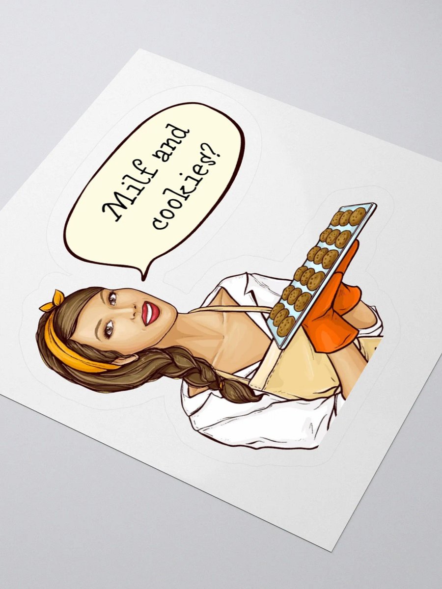 Milf and Cookies Sticker product image (3)