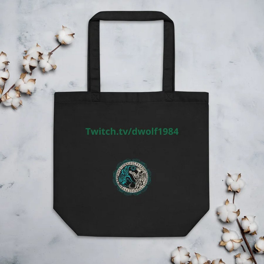 Norse Wolf Rune Eco Tote product image (4)