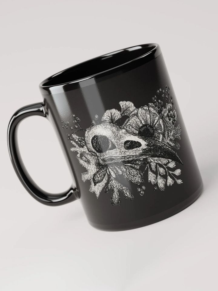 Raven Skull Black Mug product image (2)