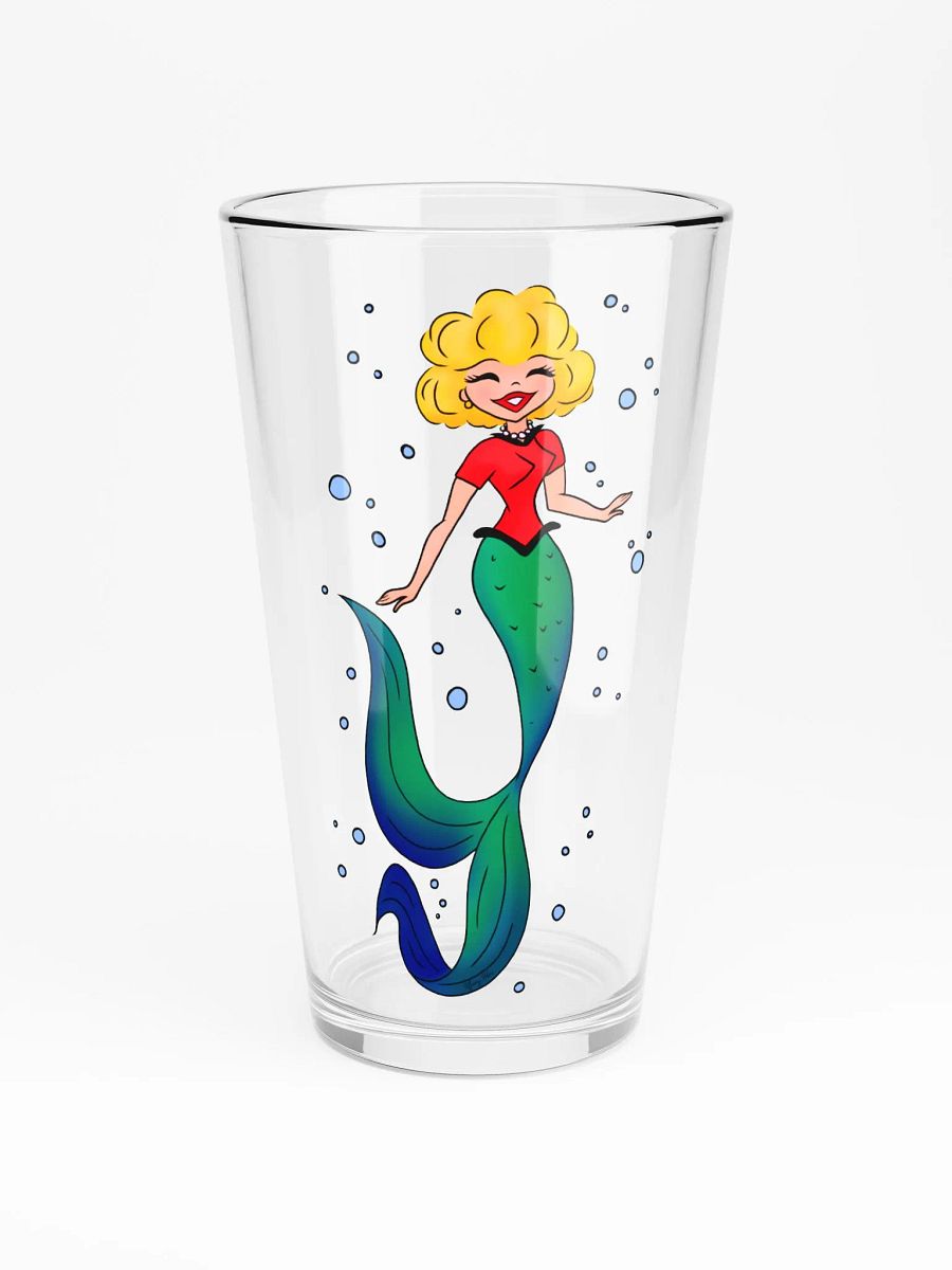 Happy Mermaid Pint Glass product image (3)