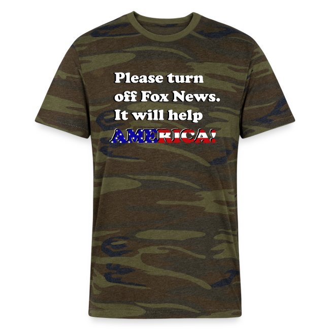 Please Turn Off Fox News. It Will Help America! Digital Art Print Download product image (6)