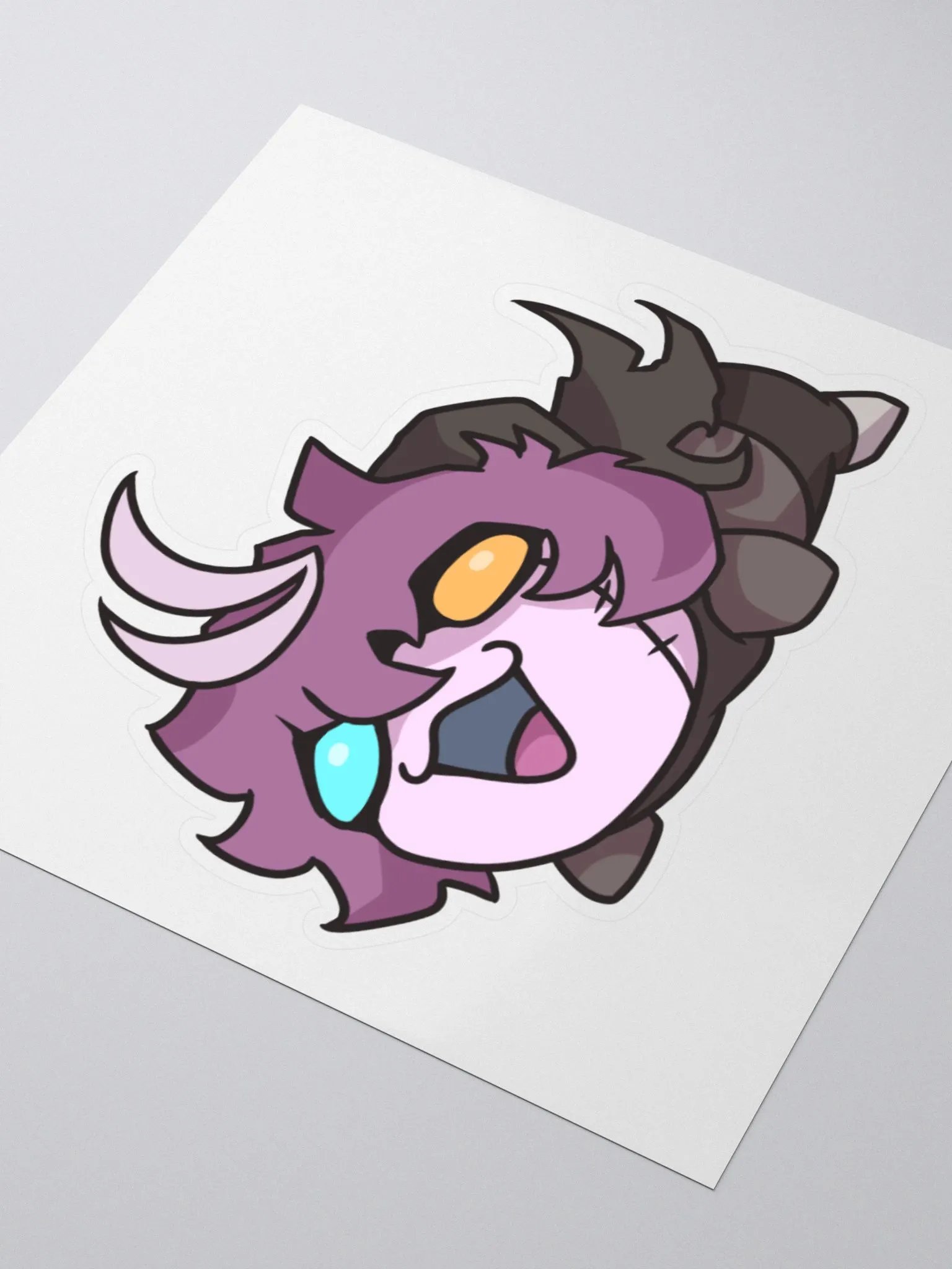 Nekri Frog Squeak Sticker product image (3)