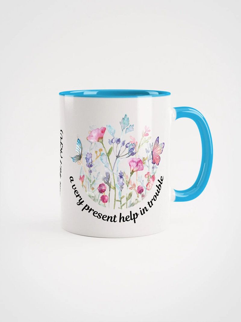 Refuge & Strength Floral Mug