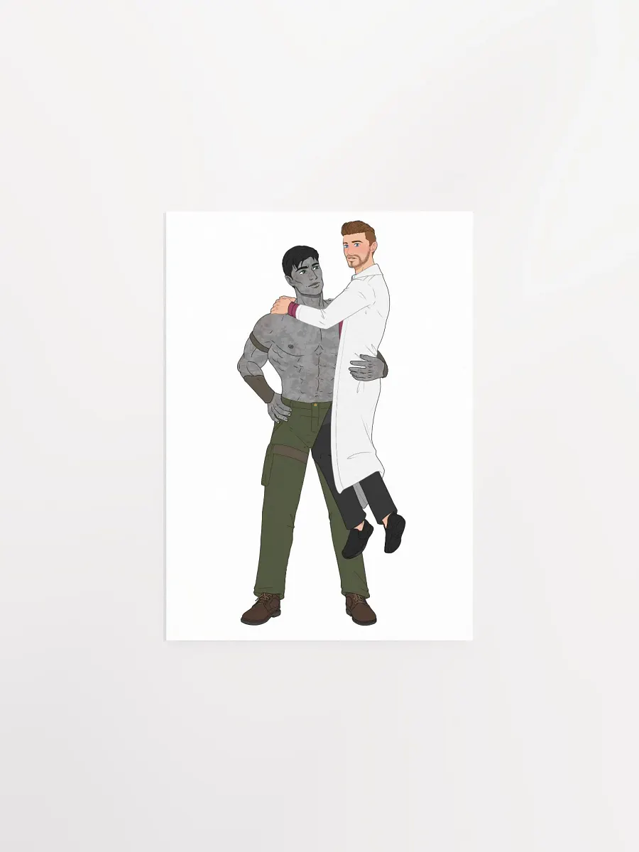 Ogres and other Dating Dilemmas - Troy and Sean print product image (2)