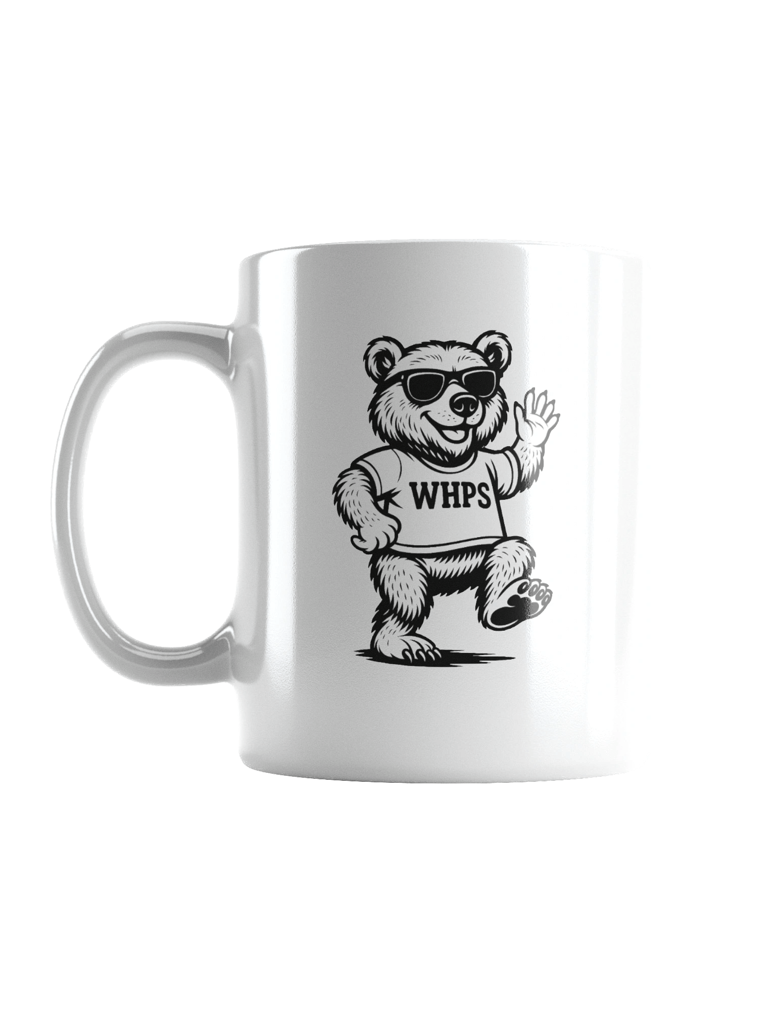 WHPS Waving Bear Mug product image (1)