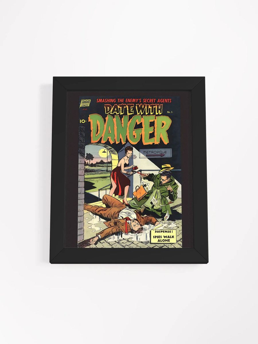Date With Danger #1 Framed Art product image (10)
