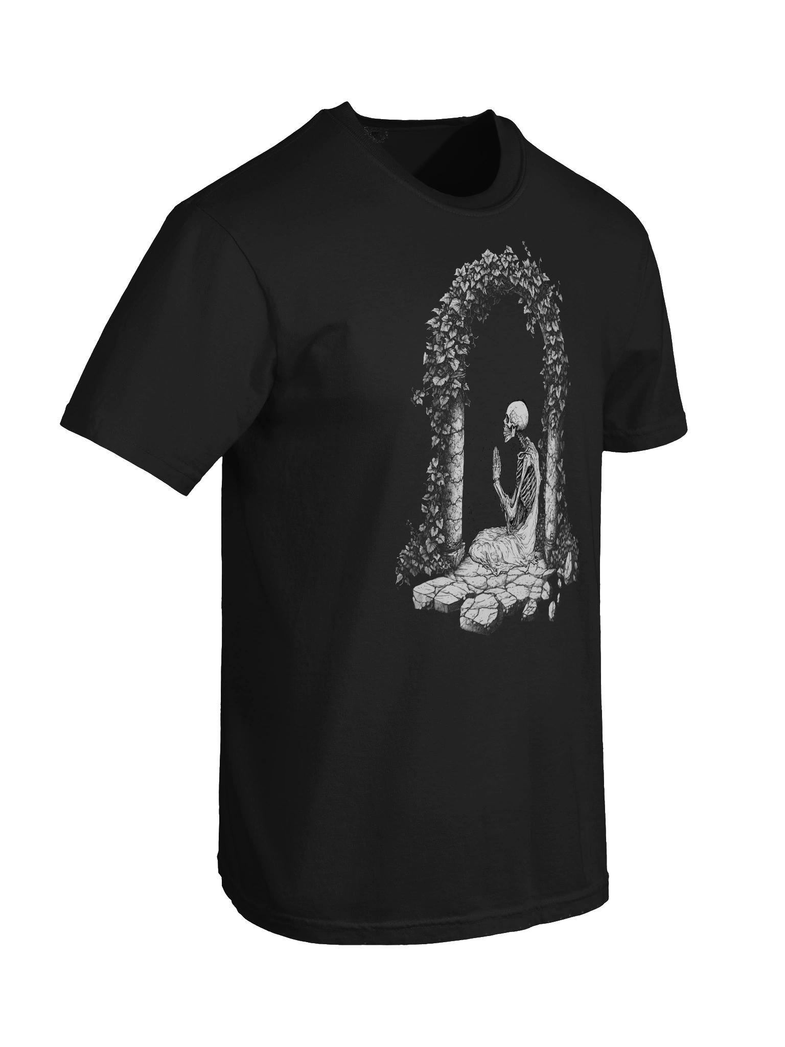 Meditation on Death Skeleton Buddhism T-Shirt product image (8)