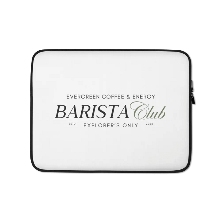 Sip Society | Barista Club Laptop Case product image (1)