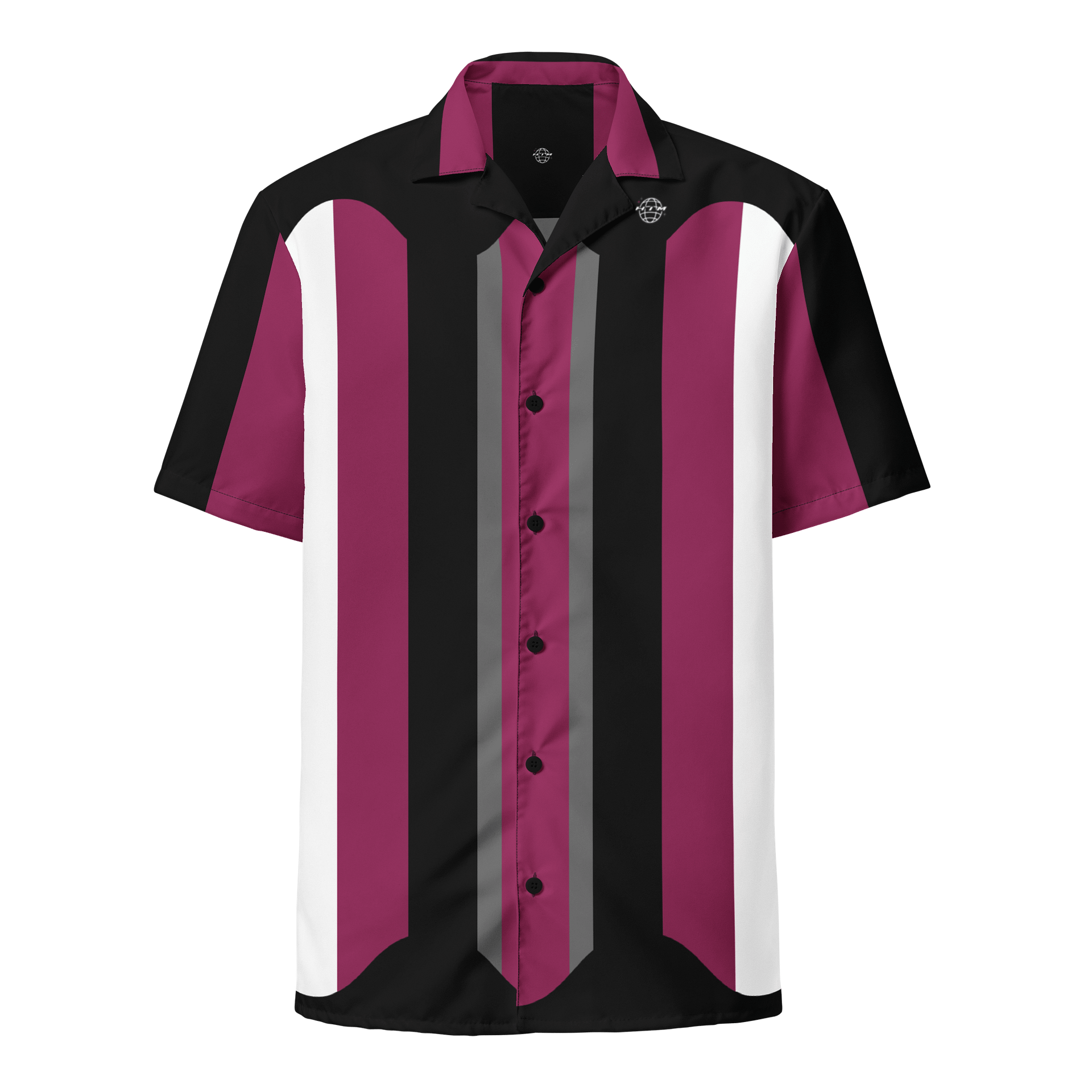 HIM Vintage Style Button-Up Red product image (1)