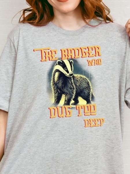 Badger Funny Vintage Pulp Mystery Harry Potter Shirt product image (15)