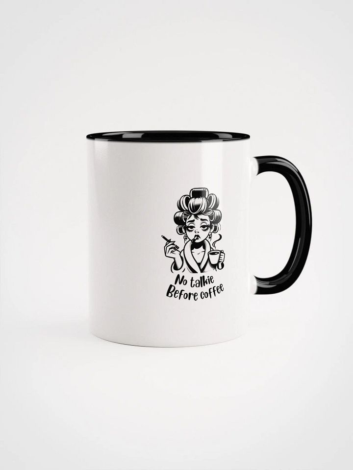 Sleepy Pre-Morning Coffee Girlie Mug product image (1)