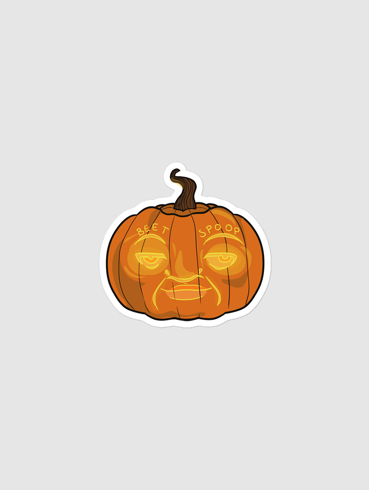 Beet Spoop bubble free stickers product image (2)