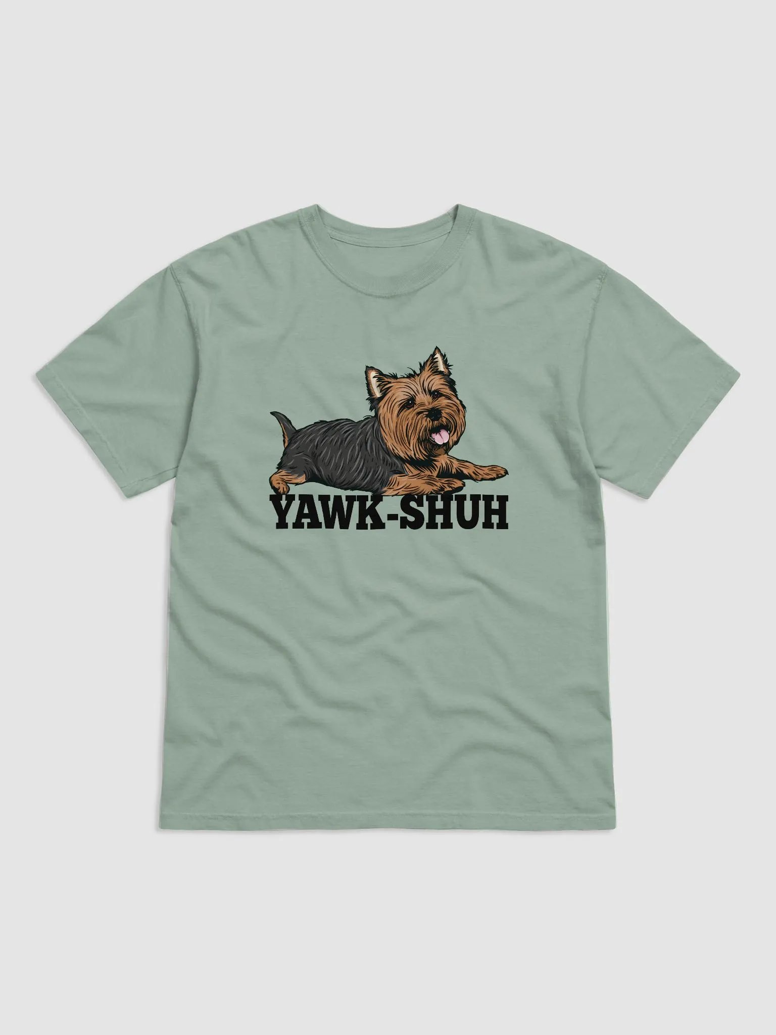 Yawk-Shuh T-Shirt of a Yorkshire Terrier | Funny T-Shirt for Yorkie Paw-rents product image (4)