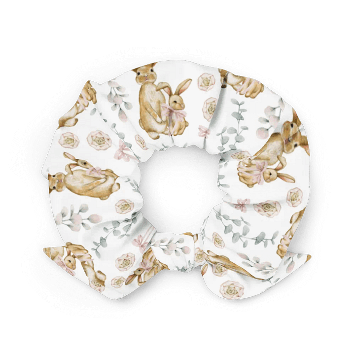 Easter Bunny White Scrunchie product image (2)