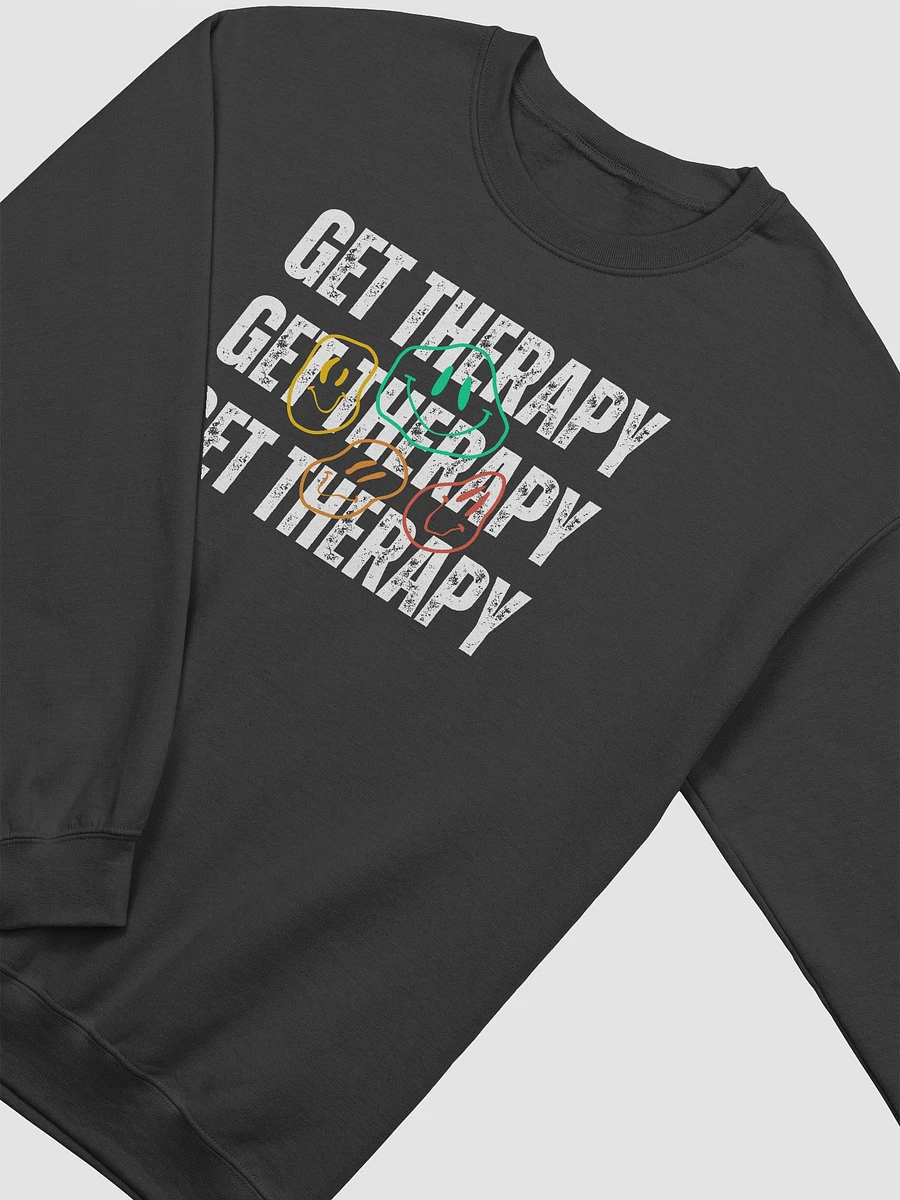 Get Therapy Smiley Faces - Crewneck Sweatshirt product image (3)