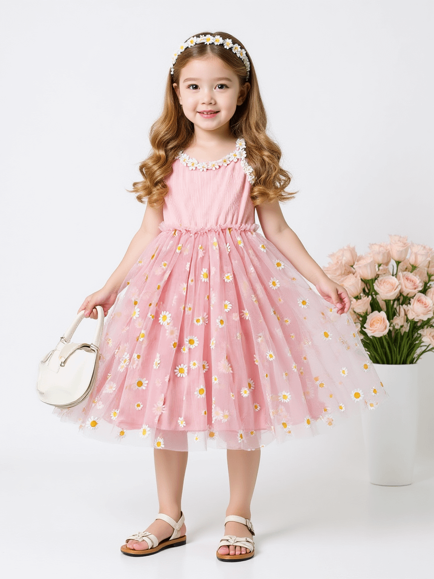 Petal Dreams Daisy Tulle Dress product image (1)
