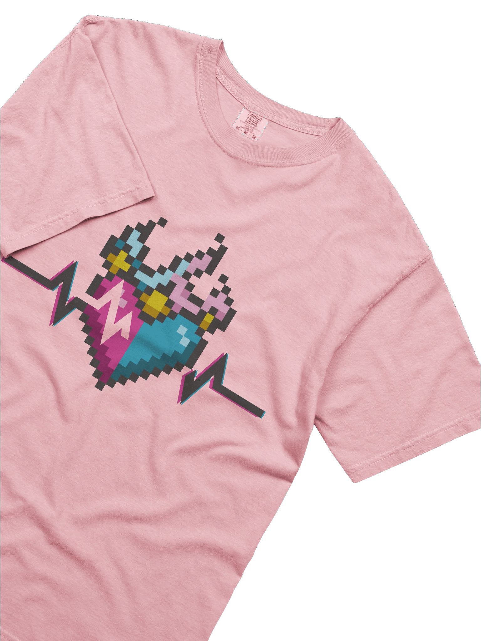 Sacred Heartbeats Pixel Tee product image (35)