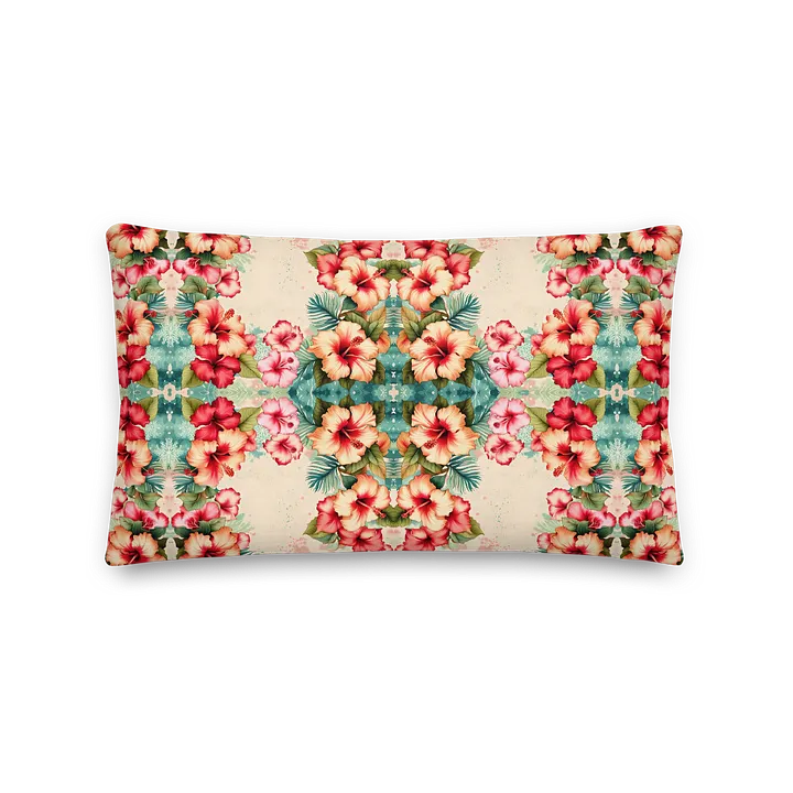 Vintage Tropical Floral Cushion product image (1)