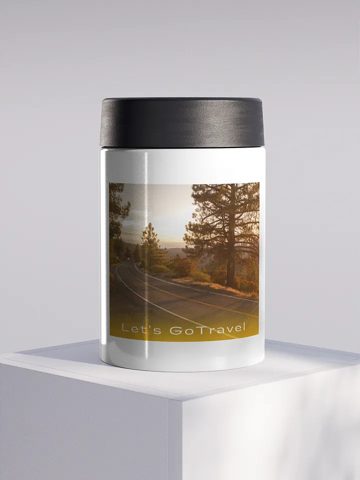 Let's Travel Stainless Steel Koozie product image (1)